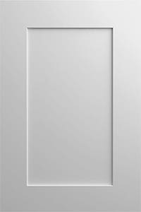 Colorado White Shaker door